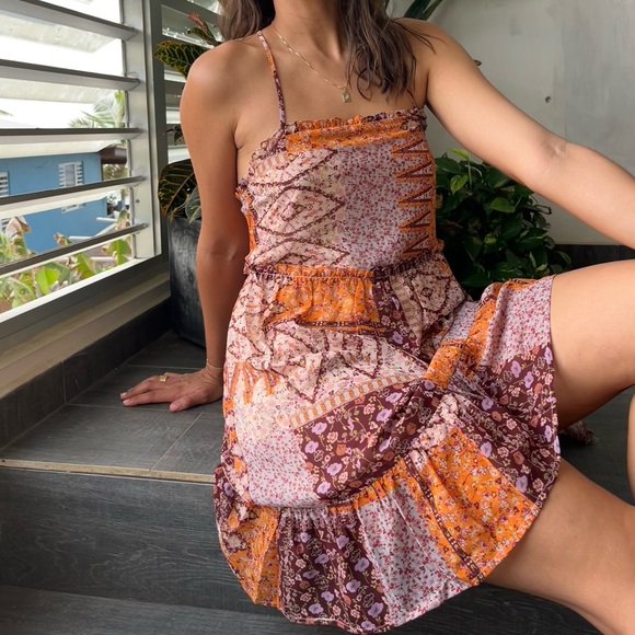 Patchwork Mini Dress - Picture 3 of 3